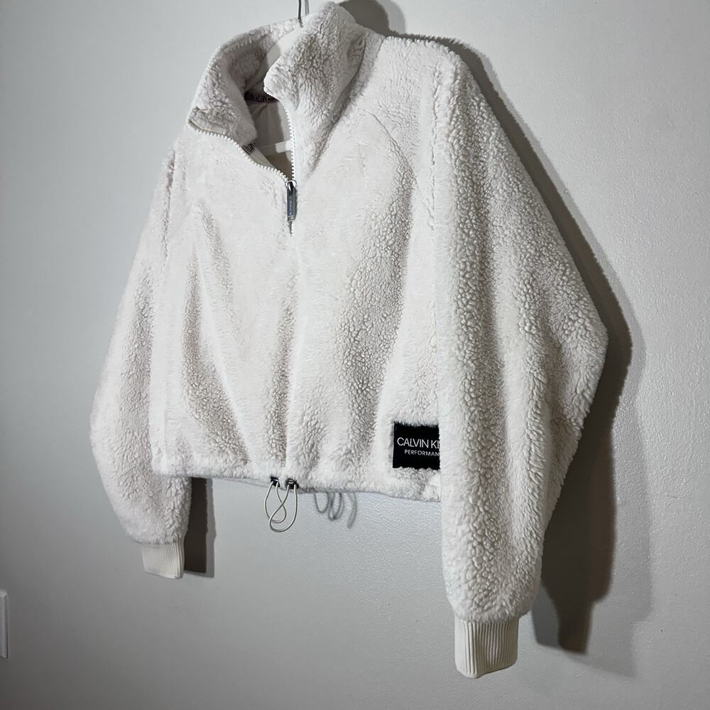Calvin Klein Performance Fleece Pullover Women’s Size M EXCELLENT CONDITION - Picture 2 of 9